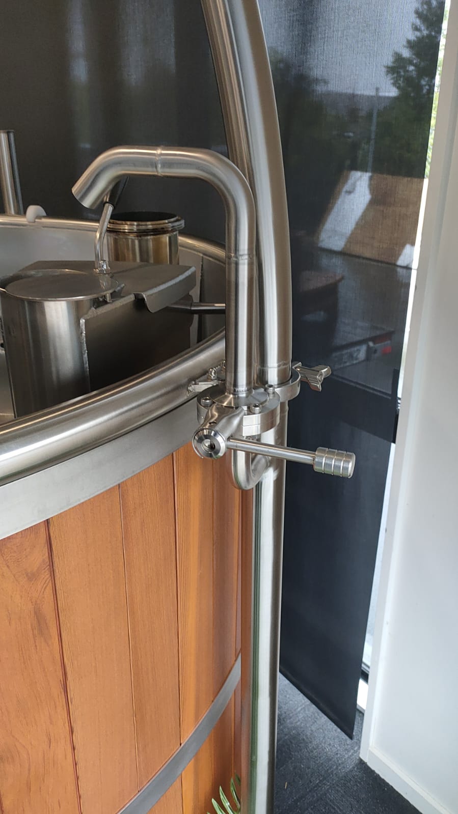 Cold Water Feed - Stainless Steel  50mm