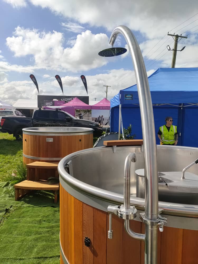 Cold Shower Arm - Stainless Steel 50mm