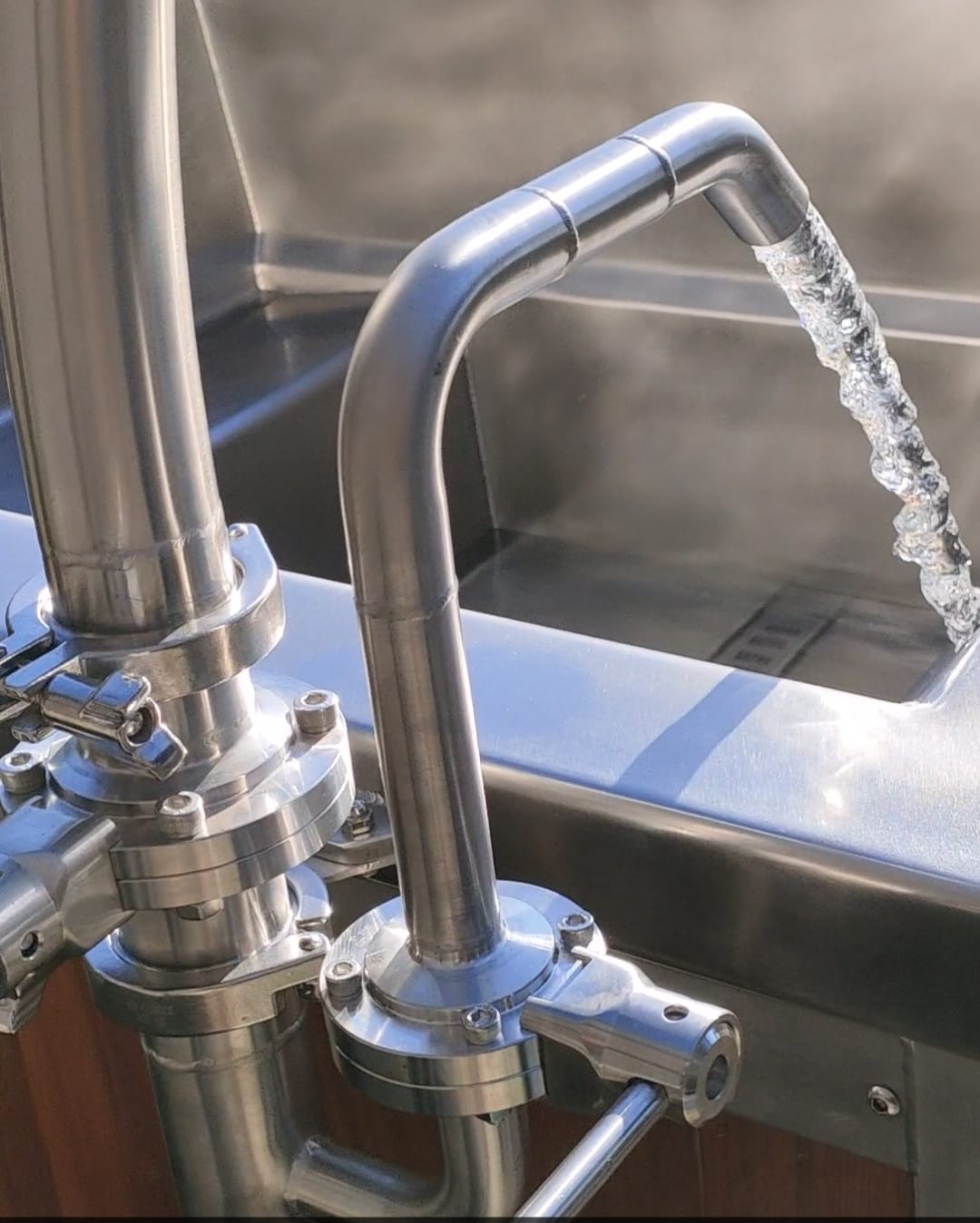 Cold Water Feed - Stainless Steel  50mm