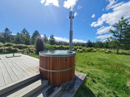 Wood-Fired Hot Tub