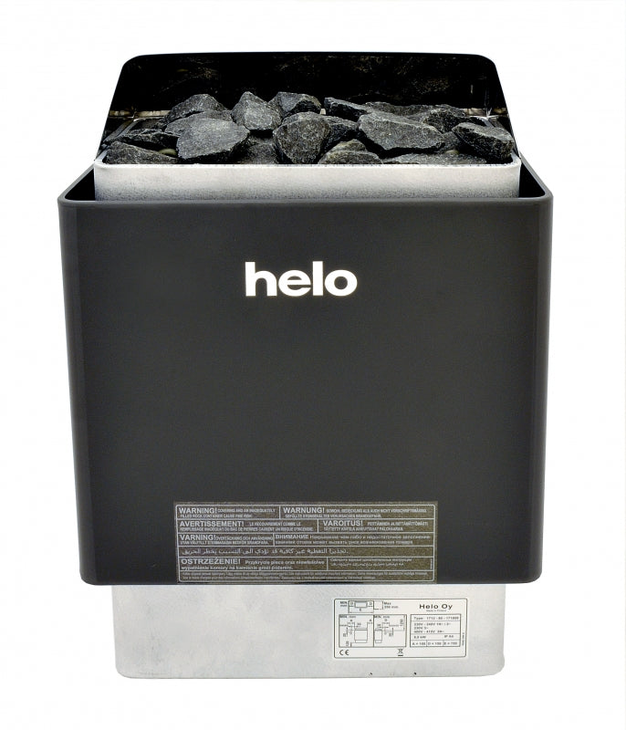 Helo Cup 80 STJ Sauna Heater Graphite