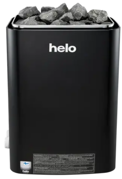 Helo Vienna 60 STS Sauna Heater – Black